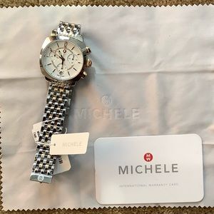 MICHELE Sport Sail Two-Tone Stainless Steel Watch